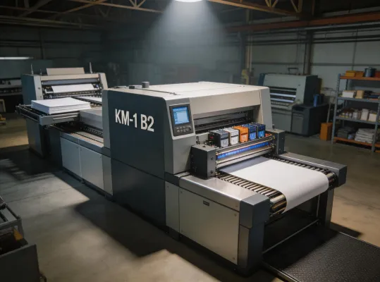 Konica Minolta KM-1 production inkjet press